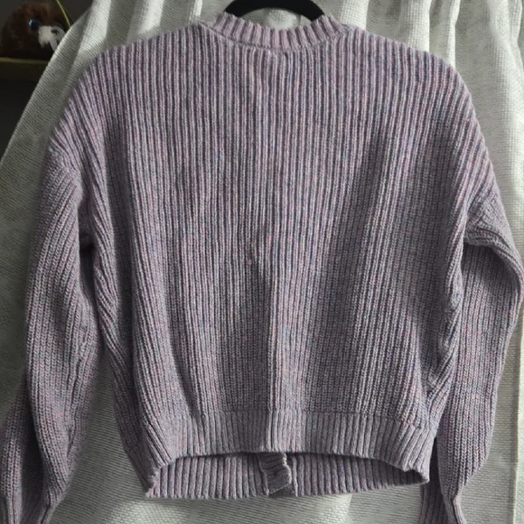 Old Navy Lavender Knit Cardigan - Picture 8 of 8